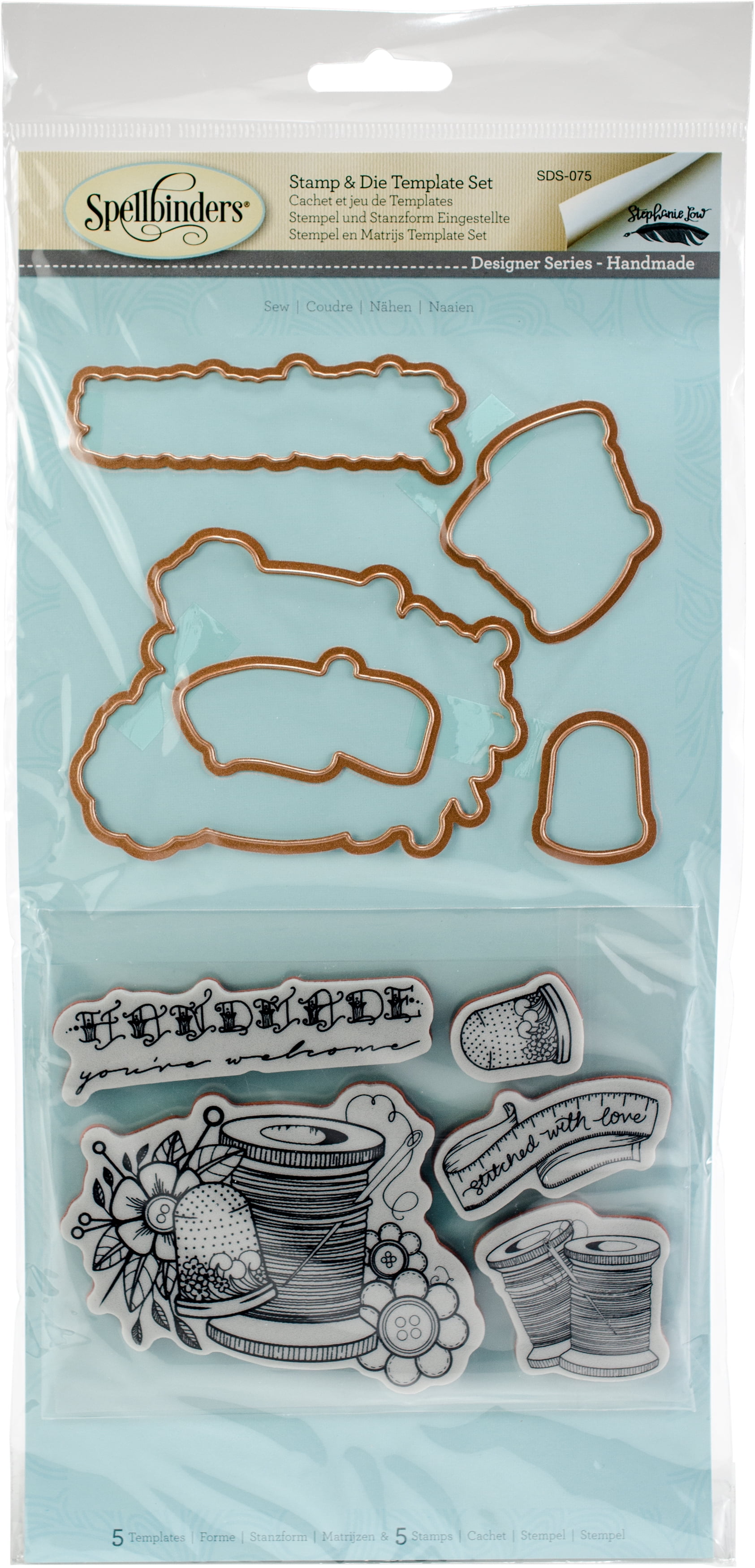 Spellbinders Stamp & Die SetSew