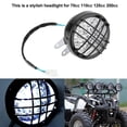 thumbnail image 2 of Led Headlights For 70cc 110cc 125cc 200cc Aluminum Alloy Atv Karting Car, 2 of 5