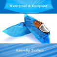 thumbnail image 2 of Non-Slip Disposable Shoe Covers, 100 Waterproof Disposable Shoe Covers, 2 of 5