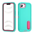 thumbnail image 1 of for iPhone 16e Case, iPhone 16e Phone Case with Built in Kickstand, Shockproof/Dustproof/Drop Proof Heavy Duty Military-Grade Rugged Protective Cover for iPhone 16e,Green,For iPhone 16e, 1 of 8