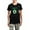 With Gray Camo Pant, variant on CafePress - St Patricks Day - Women's Short Sleeve Print T-Shirt and Pants Dark Cotton Pajama Set