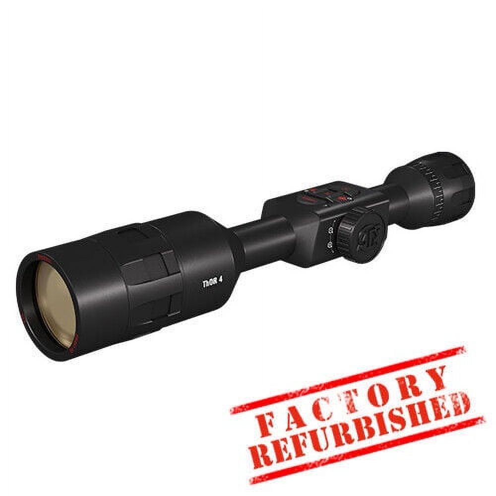 Restored Premium ATN ThOR 4 7-28x, 384x288, Thermal Rifle Scope w/Ultra Sensitive Next Gen Sensor (Refurbished)