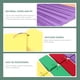 thumbnail image 4 of GOOHOCHY 4 llaveros mini portátiles, cuadernos creativos de hojas sueltas, blocs de notas para la escuela, material de oficina, papelería para estudiantes, 4 of 8