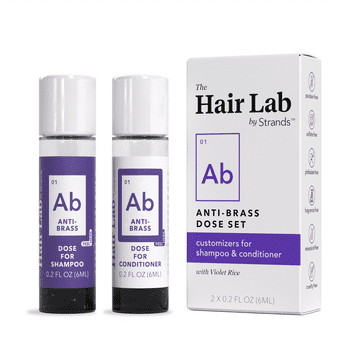 The Hair Lab Anti-Brass Dose Set, 2 x 0.2 oz.