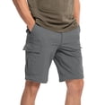 thumbnail image 5 of Men's-Hiking-Pants Convertible Quick-Dry Water-Resistant Lightweight Zip-Off Outdoor with 5 Deep Pockets Gray XL, 5 of 7