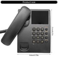 thumbnail image 5 of Necvior Corded Phones Landline Home Phone Landline Phones Wall Mountable Landline, 5 of 12