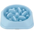 thumbnail image 1 of P.U.P. SUPPLY | Plato para Alimentación Lenta - Plato para Perro y Mascotas | Ideal para Todas Las Razas - Platos para Perro | Azul, 1 of 6
