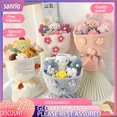 thumbnail image 2 of Nuevo producto Sanrio Cartoon Plush Cinnamoroll Bouquet Kuromi Hello Kitty Cat Plush Doll Toy Regalos de graduación Regalo del día de San Valentín, 2 of 5
