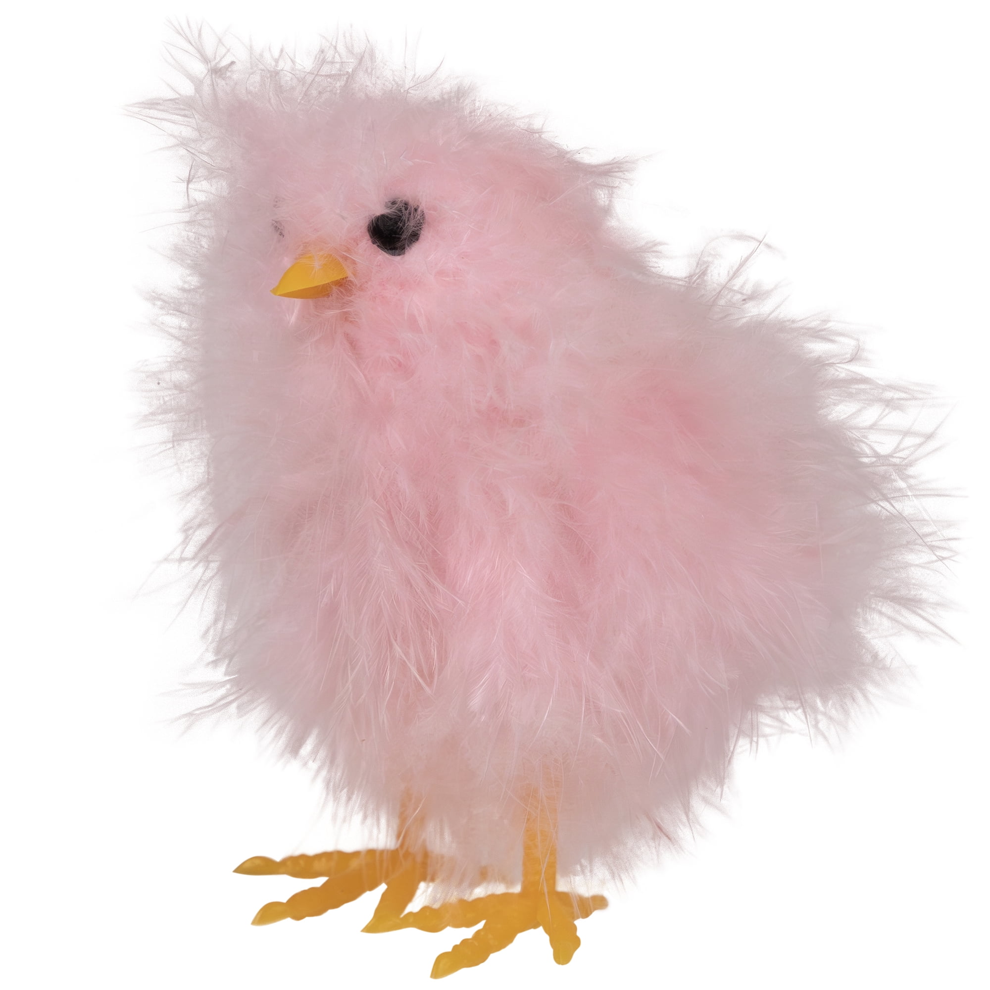 Northlight Furry Chicks Easter Figurines - 3.25" - Pink - Set of 3
