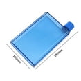 thumbnail image 3 of A6 Paper Cup Botlte Flat Water Bottle Portable Drinks Notebook Bottle (Purple), 3 of 6