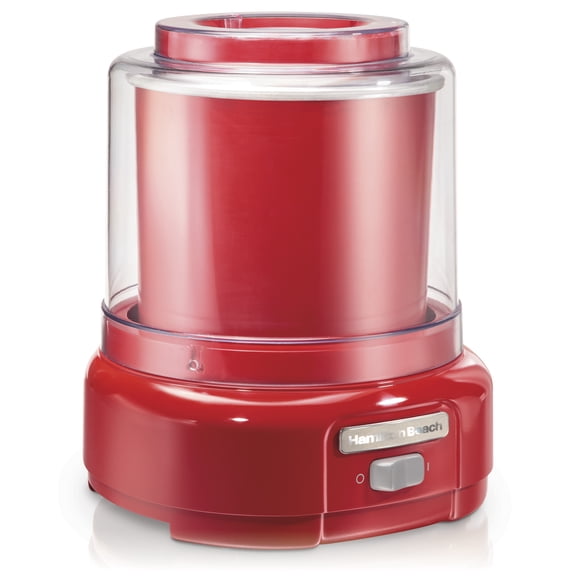 Hamilton Beach Ice Cream Maker, 1.5-Quart, Red (68881Z) NEW - FREE SHIPPING