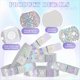thumbnail image 4 of 300 Pulseras Holográficas de Plástico para Eventos y Fiestas, 3/5 X 9,84 Pulgadas, Impermeables y Ajustables., 4 of 6