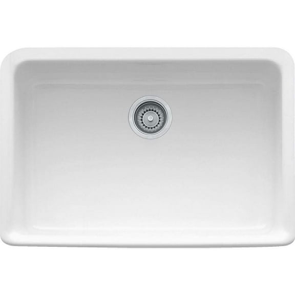 Franke MHK110-28WH Manor House 27-5/8" X 19-3/4" Single Basin Farmhouse Fireclay Kitchen