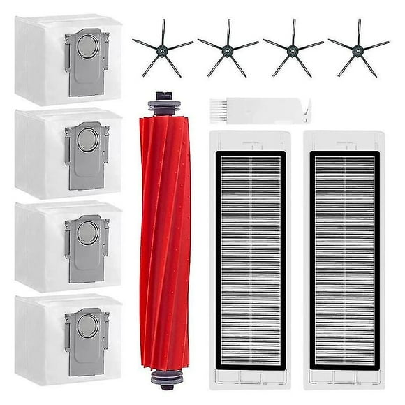 Dust Bag Side Brush Filter Dust Bag Applies to Roborock Q5 Vacuum Cleaner