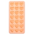thumbnail image 1 of 1pc forma de corazón bandeja de hielo apilable silicona cubo de hielo molde de liberación fácil de liberación, 1 of 5