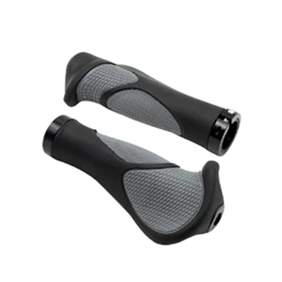 Yeacher Shockproof Bike Handlebar Grips 22.2mm Ergonomic Bicycle Grips Soft Rubber Handlebar Cover End for Mountain Bikes Road Bicycles