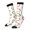 2 Black-1, variant on Hand Drawn Snake Print Adult Socks for Men & Women,Calf Socks, Ankle Socks,Boots Socks,Breathable Casual Sock,Unisex Crew Socks
