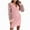 Pink, variant on Dgankt Dress for Women Bodycon Solid V Neck Long Sleeve Lace Sheer Wrap Waist Holiday Party Mini Dress,Sizes S-2XL