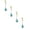 Green, variant on ZOURIH Parrot Long Handle Spoons,Coffee Stirrers,Premium Stainless Steel Coffee & Ice Cream Spoons,Silver