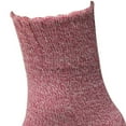 thumbnail image 4 of 3 Pairs Womens Winter Casual Wool Blend Thick Knit Thermal Warm Crew Cozy Boot Socks Size 5-10, 4 of 4