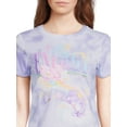 thumbnail image 4 of Care Bears Juniors Tie Dye Graphic Tee with Short Sleeves, Sizes XS-XXXL, 4 of 5