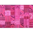 thumbnail image 1 of Ahgly Company Indoor Rectangle Patchwork Pink Transitional Area Rugs, 7' x 10', 1 of 4