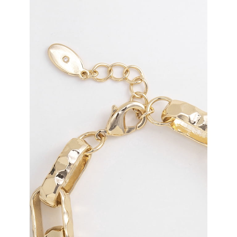 Scenario Gold-Tone Twisted Chain Bracelet photo 5