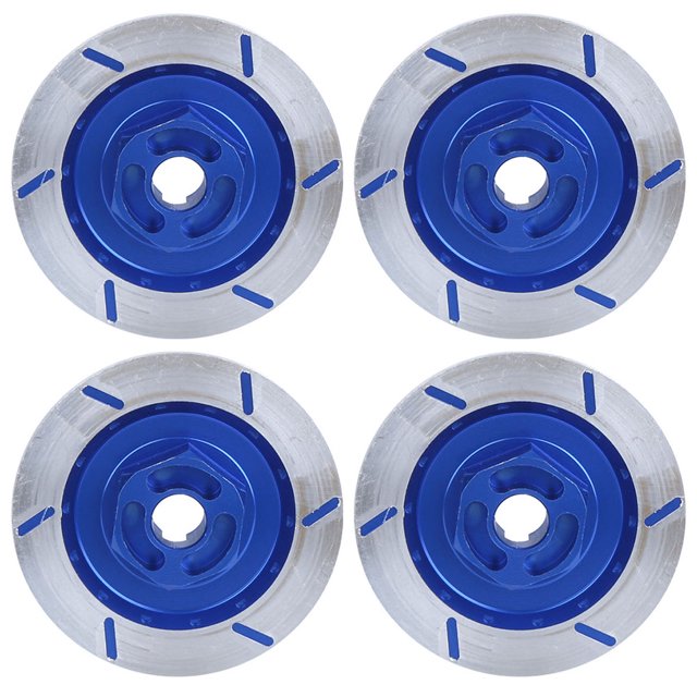 Piezas de accesorios de disco de freno simuladas de aleación de aluminio aptas para coche HSP 94123 1:10 RC