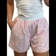 thumbnail image 1 of Pantalones Cortos Tipo Bóxer para Mujer, de Algodón, Informales, para Verano, para Estar en Casa, para Dormir, de Cuadros , Estilo Y2K Rosa S, 1 of 9