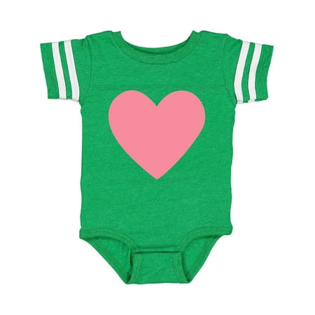 

Inktastic Pink Valentine s Day Heart Gift Baby Boy or Baby Girl Bodysuit