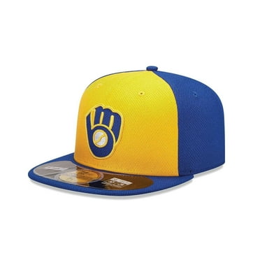 Milwaukee Brewers New Era NE Tech game model cap or hat fitted size 8 1/8 NEW