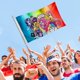 thumbnail image 4 of Equestria Girls Bandera impresa con temática, regalo perfecto para fanáticos, amigos y familiares, y adecuada para actividades al aire libre e interiores, decoraciones de fiesta. 90 cm × 150 cm., 4 of 6