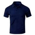 thumbnail image 4 of Xunlbb Men's Shirts Mens Dress Shirts Men's Pullover Zipper Printing Lapel Long Sleeve Turndown Collar Blouse Shirt on Clearance, M-3XL, 4 of 5
