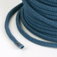 thumbnail image 2 of 1 roll Round Polyester Cords Steel Blue 3mm 21.87 yards(20m)/roll, 2 of 2