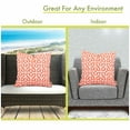 thumbnail image 2 of Majestic Home Goods Pillow 24x24 Aruba Orange, 2 of 4