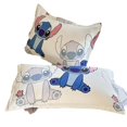 thumbnail image 2 of 2 fundas de almohada de Disney Stitch, bonitas fundas de almohada de dibujos animados para niños, agradables para la piel y transpirables, decoración de habitación infantil, 2 of 6