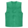 thumbnail image 3 of DIOAZUD Women Men Volunteer Activity Vest Lightweight Button Down Vests Supermarket Uniform Vests Clerk Workwear with Pockets, 3 of 7