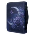 thumbnail image 3 of HELLHERO Night Rose Moon Bible Cover with Protective Lightweight Church Bible Bag for Outdoor Bible Study, PU Leather Bible Covers for Christian Prayer, 3 of 12