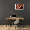 thumbnail image 3 of Beavis, Andrew 24x17 White Modern Wood Framed Museum Art Print Titled - 1950 Gmc Truck Door Handle, 3 of 4