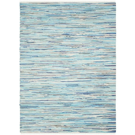 Recycled Rag Rugs - Safavieh Rag Elena Striped Area Rug or Runner