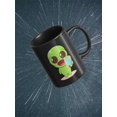 thumbnail image 3 of Kawaii Alien W Smartphone Mug Mug - Image by Shutterstock,, 3 of 4