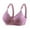 Purple, variant on Joau Women's Floral Lace Minimizer Bras Comfort Wireless Bras Full Coverage Push Up Bra Lightly Lined T-Shirt Bra Everyday Bras