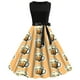 thumbnail image 1 of WILLBEST Vestidos Casuales para Mujer con Curvas Vestido Informal de Verano de Manga Corta con Cuello Redondo y Cinturón Extraíble con Estampado de Oktoberfest Mediana​​, 1 of 2