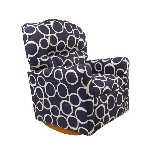 Dozydotes 15011 Contemporary Child Rocker Recliner, Freehand Navy 27