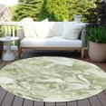 thumbnail image 6 of Addison Rugs Chantille Indoor/Outdoor Transitional Modern Aloe Washable Round Rug, 8' x 8', 6 of 6