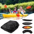 thumbnail image 1 of Funda de almacenamiento para kayak gris de 4,6 a 5 m, funda para kayak, canoa, barco, resistente al agua, al polvo, a los rayos UV, duradera, funda para kayak para interior y exterior, 1 of 4