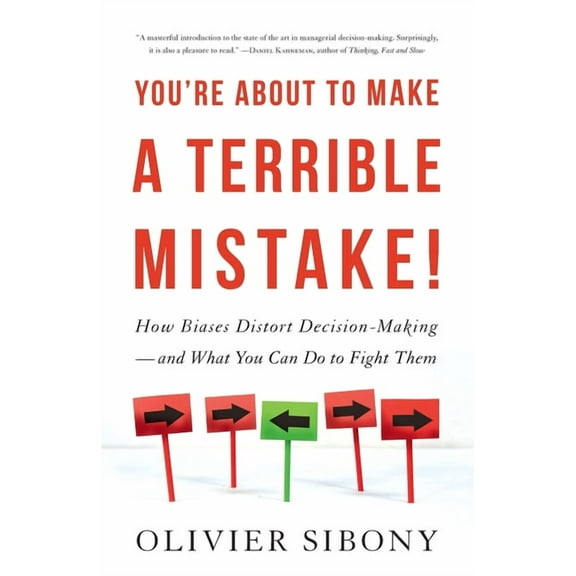 You're About to Make a Terrible Mistake, (Paperback)
