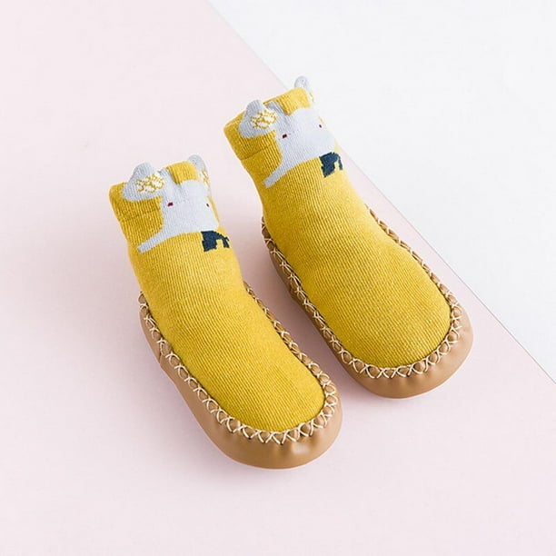 Wisremt Baby Socks Rubber Soles Infant Sock Newborn Autumn Winter