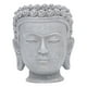 thumbnail image 1 of Maceta decorativa con forma de cabeza de Buda, organizador de regalos budista, figura para maceta de exterior Altura 106 cm, 1 of 8