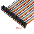 thumbnail image 3 of IDC Rainbow Wire Flat Ribbon Cable 60P D-type FC/FC Connector 2.54mm Pitch 0.5m Length, 3 of 5